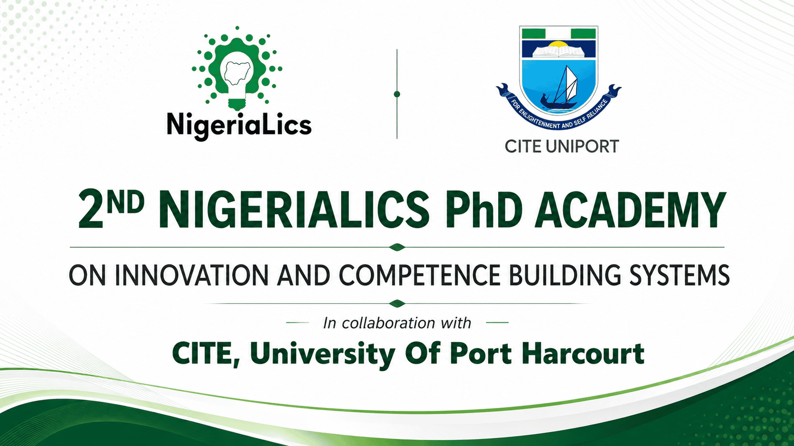 2nd NigeriaLics Phd Academy on Innovation and Competence Building Systems