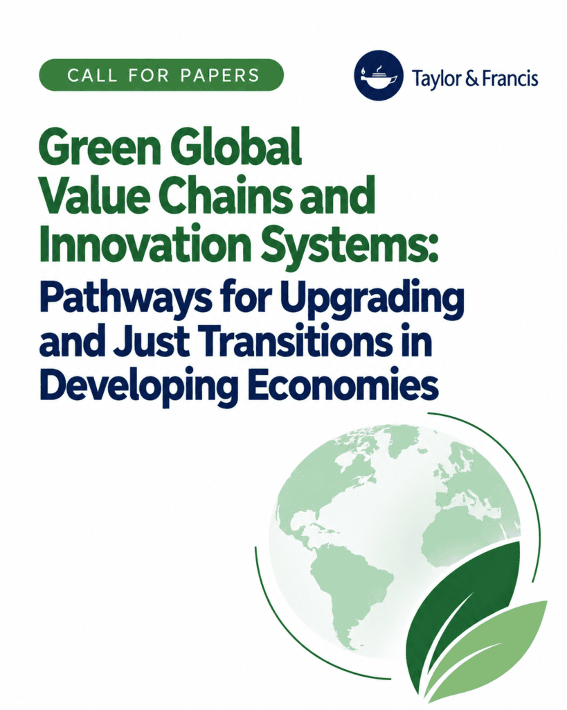Green global value chains and innovation systems: pathways for upgrading and just transitions in developing economies